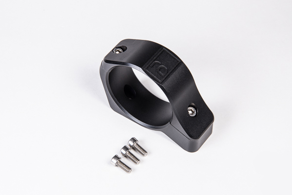 Radium Engineering — Radium Engineering 2-Piece Fuel Pump Clamp 60mm - Black W/ Logo - view 5